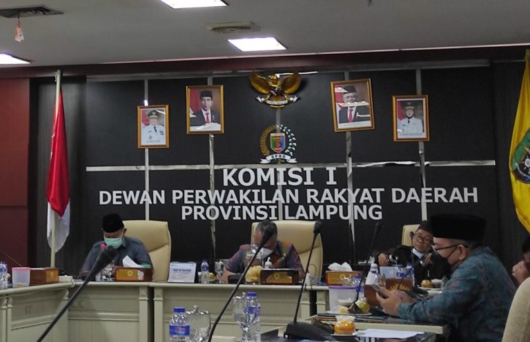 Komisi I DPRD Lampung Soroti Tertundanya Pelantikan Pejabat Eselon 4